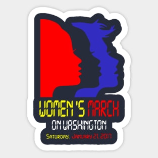 women's march on washington Sticker